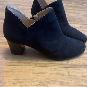 Jack Rogers Marianne Suede Ankle Booties